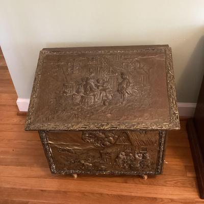 Embossed Coal Box