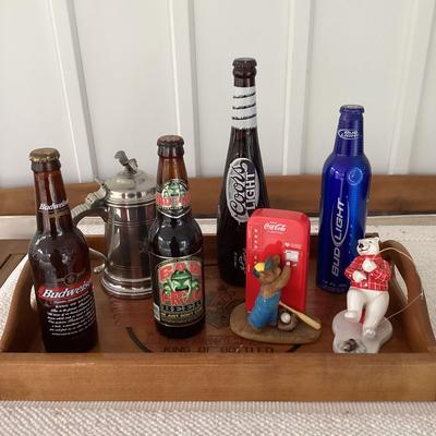 Anheuser, Busch, Coors And Coca-Cola Collectibles