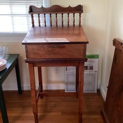 Antique Slant Top Specialty Desk