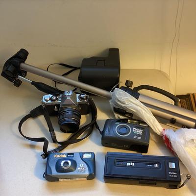 Pennex, Kodak, Vivitar And Polaroid Cameras