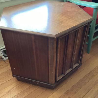 Hexagon End Table
