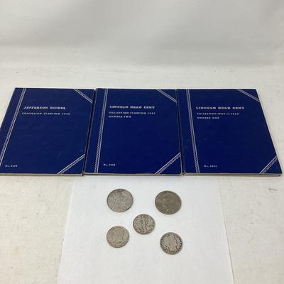 Coins - Includes Peace, Walking Liberty, Barber & Kennedy