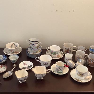 Tea Cup & Commemorative Cup Collection