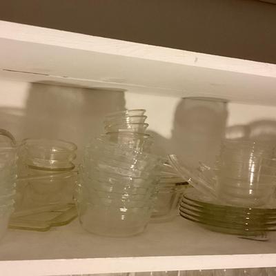 Large Lot Of Pyrex Bowls And Plates And Casserole Dishes