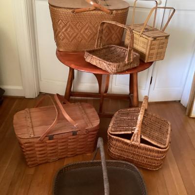 Collection Of Picnic Baskets