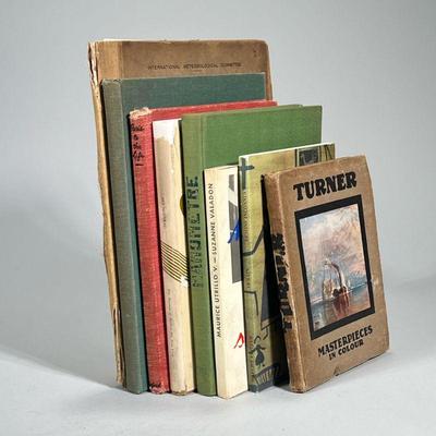 (8pc) ART & ART HISTORY BOOKS | Including: Gauguin Drawings by John Rewald (1958) Paris to the Life, A Sketch-book by Paul Morand and...