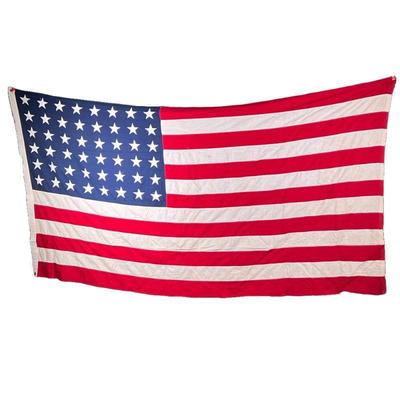 48 Star American Flag | Dimensions: w. 57 x l. 110 in

