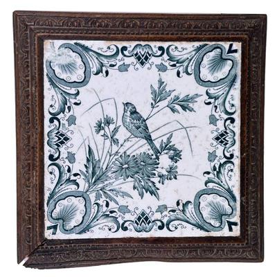 Framed Tile | Dimensions: h. 11 x w. 11 x d. 2 in (Tile: 8.25 x 8.25)

