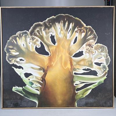 Contemporary Oil Painting | Oil paint on canvas. Gallery label on verso Dimensions: h. 37 x w. 40.75 x d. 1.5 in

Contemporary Oil...