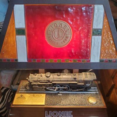 Light up Lionel train lamp