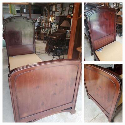 Pair vintage beds
