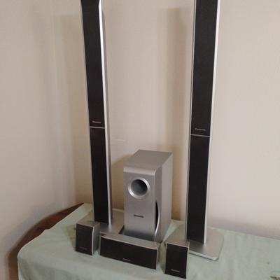 Panasonic Subwoofer & Speakers