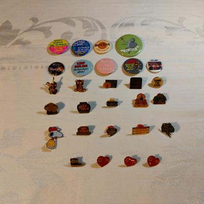 Buttons & Pins