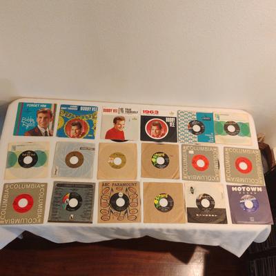 Eighteen 45's