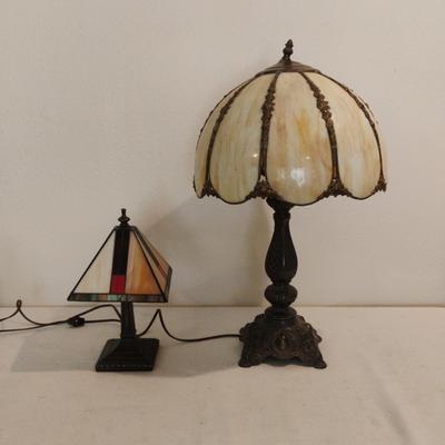 2 Tiffany Like Lamps