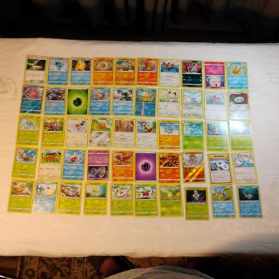 50 Pokeman Cards