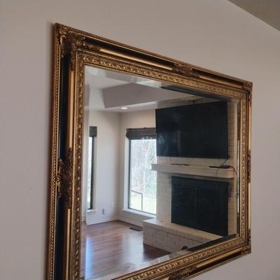 Gold & Black Frame
