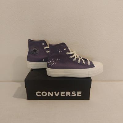 Purple Embellished