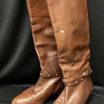 “Harvard Square” Leather Boots