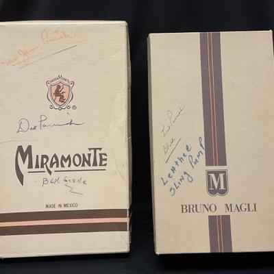 “Miramonte” and “Bruno Magli”