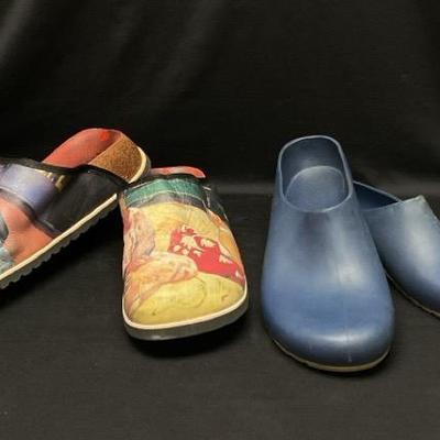“Tabarca” and “Slogger” Clogs 
