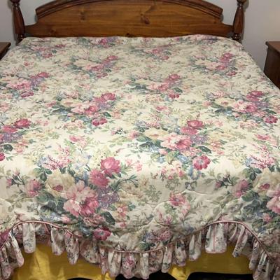 King Size Wooden Bed