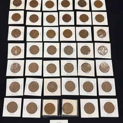 UK Penny Collection From 1961-1970