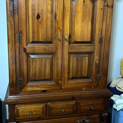 Solid Wood Armoire