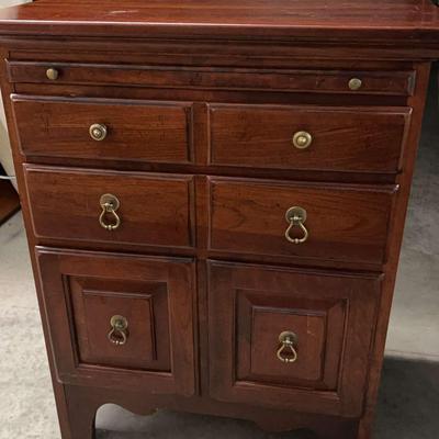 Tall Side Table With Drawers By Ducks Unlimited Furniture by Kincaid
