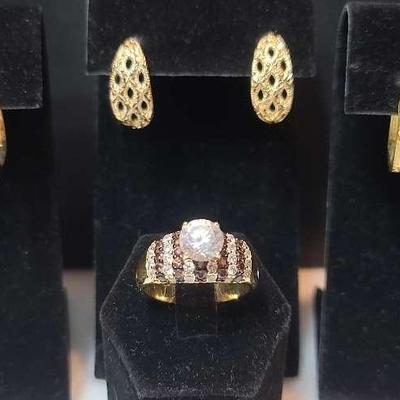 .925 Earrings & Ring