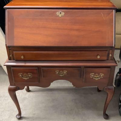 Link Taylor Mahogany Secretary Desk