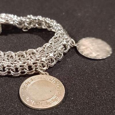 .925 Charm Bracelet With Charms 