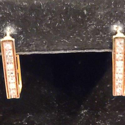 14K Diamond Earrings 