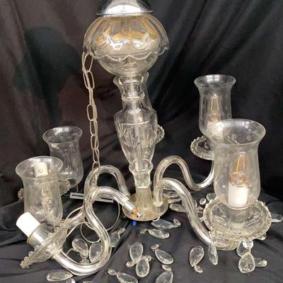 Crystal Look Chandelier