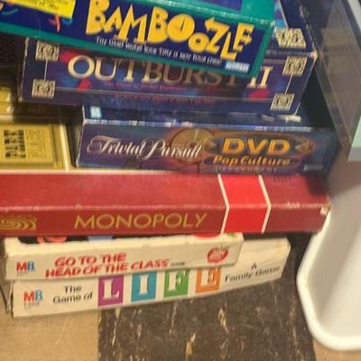 Games - Vintage Monopoly and LIfe