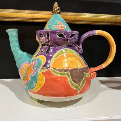 Eminent Rosenwalk colorful teapot