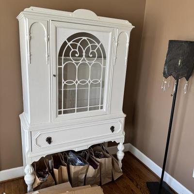 Antique painted cabinet