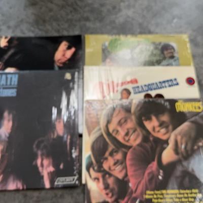 The Monkees and The Rolling Stones LP's 