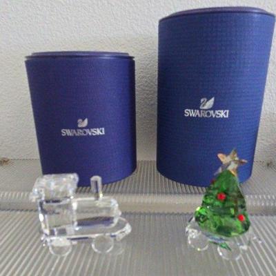 Swarovski Christmas Tree & Train Engine