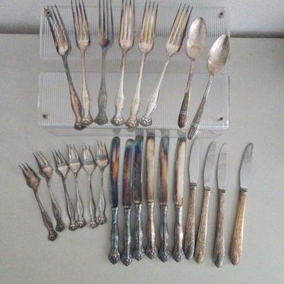 Silver Plate Flatware 