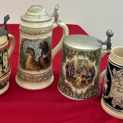German Beer Steins 