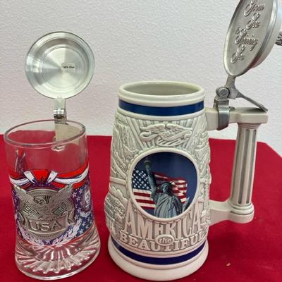 Americana Beer Steins