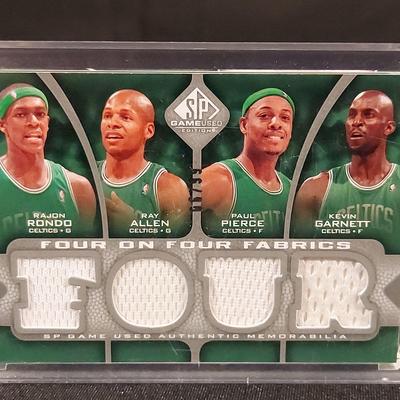 2009-2010 BOSTON CELTICS FOUR ON FOUR FABRIC