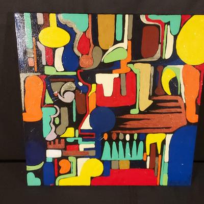 COLORFUL ORIGINAL PAINTING BY ANGELA RICHARD