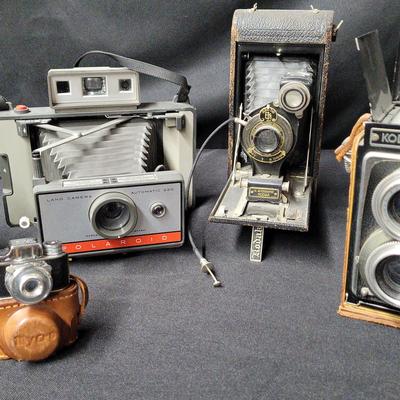 KODAK, MYCRO, AND POLAROID VINTAGE CAMERAS