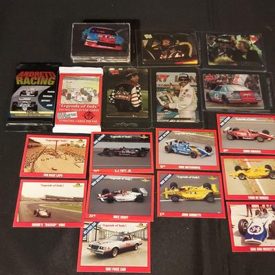 INDY RACERS AND SPORTS CARS TRADING CARDS