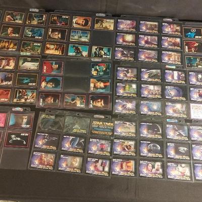 STAR TREK AND STAR TREK: DEEP SPACE NINE TRADING CARDS