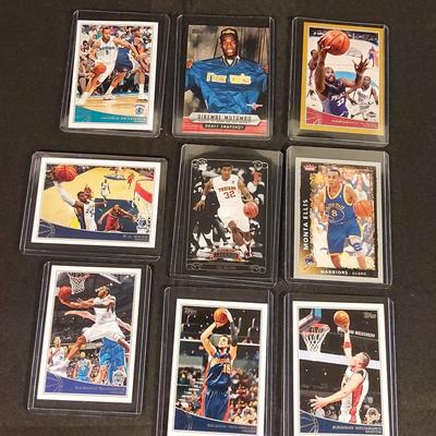 NBA BASKETBALL GUARDS & CENTERS CARDS