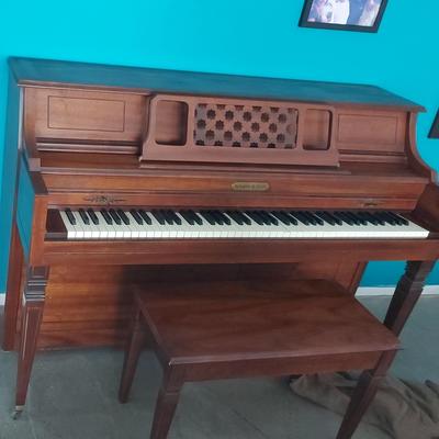 SCHAFER & SONS UPRIGHT PIANO