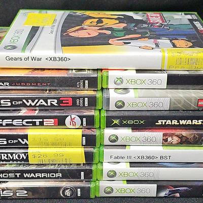 15 XBOX 360 1ST PERSON SHOOTER GAMES AND MORE